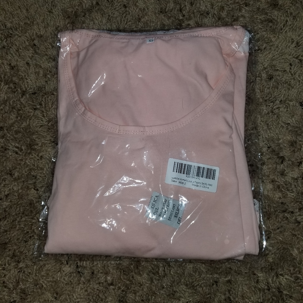 Luvrobes Women's Lace Trim 2-Piece Cotton Short Pajama Set - Picture 4 of 4